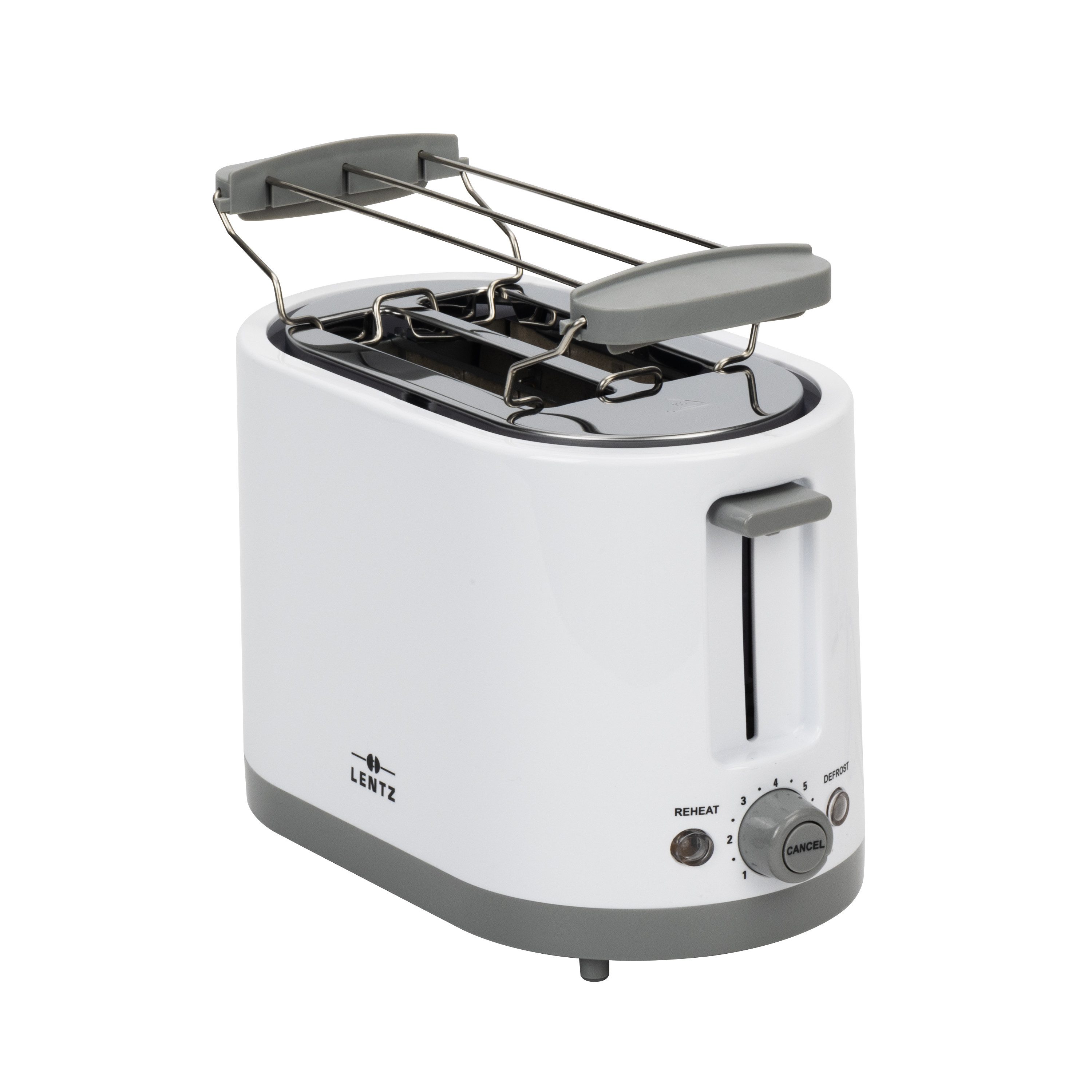 Toaster Automatischer Toaster mit Auftau-, Aufwärm- & Abbruchfunktion