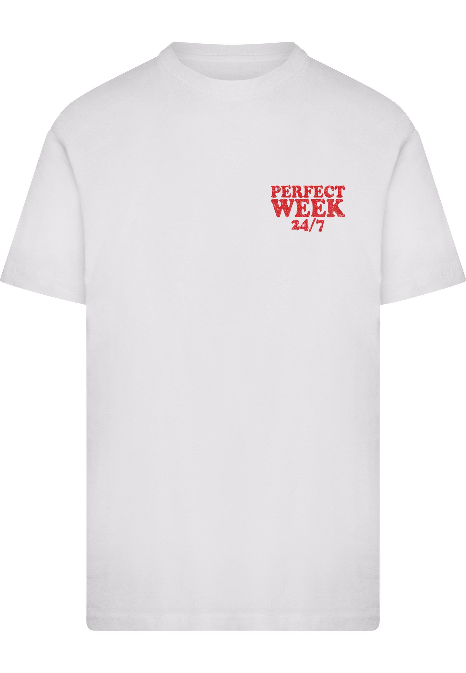 MisterTee T-Shirt MisterTee Perfect Week Tee (1-tlg)