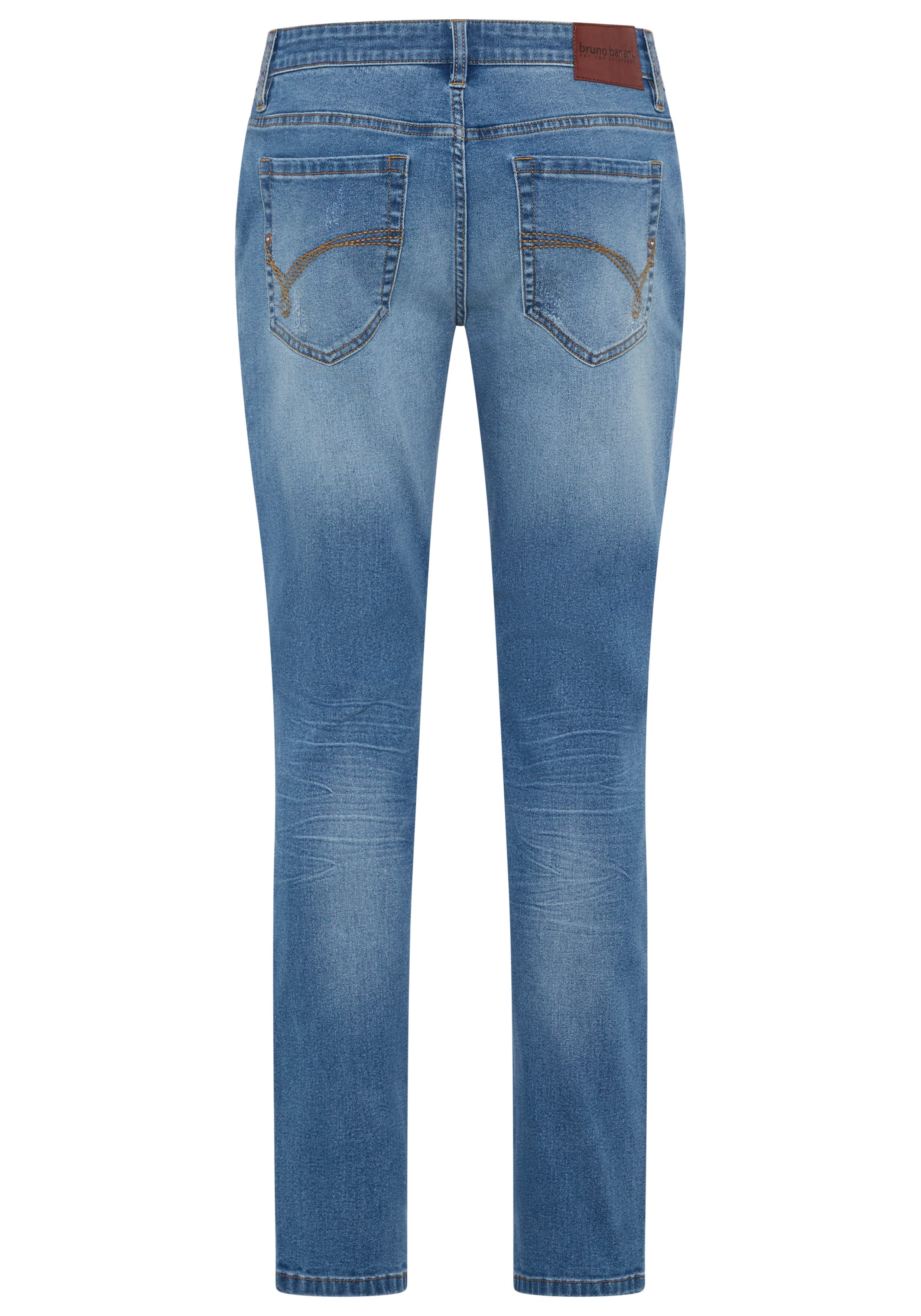 Bruno Banani Slim-fit-Jeans Liam mit schmaler Beinform, niedrige Leibhöhe, in 32 und 34 Inch – Bild 5 von 5