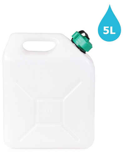 ONDIS24 Kanister »Wasserkanister 5/10/20/35L Lebensmittelkanister Trinkbehälter für Camping mit Hahn«, abschließbar