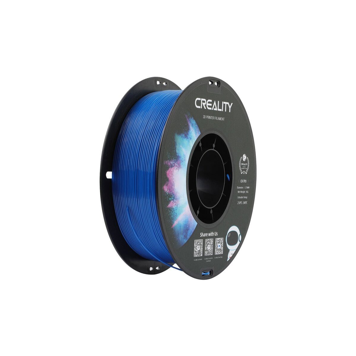 Creality Filament Creality TPU Filament Blau 1,75 mm 3D Druck