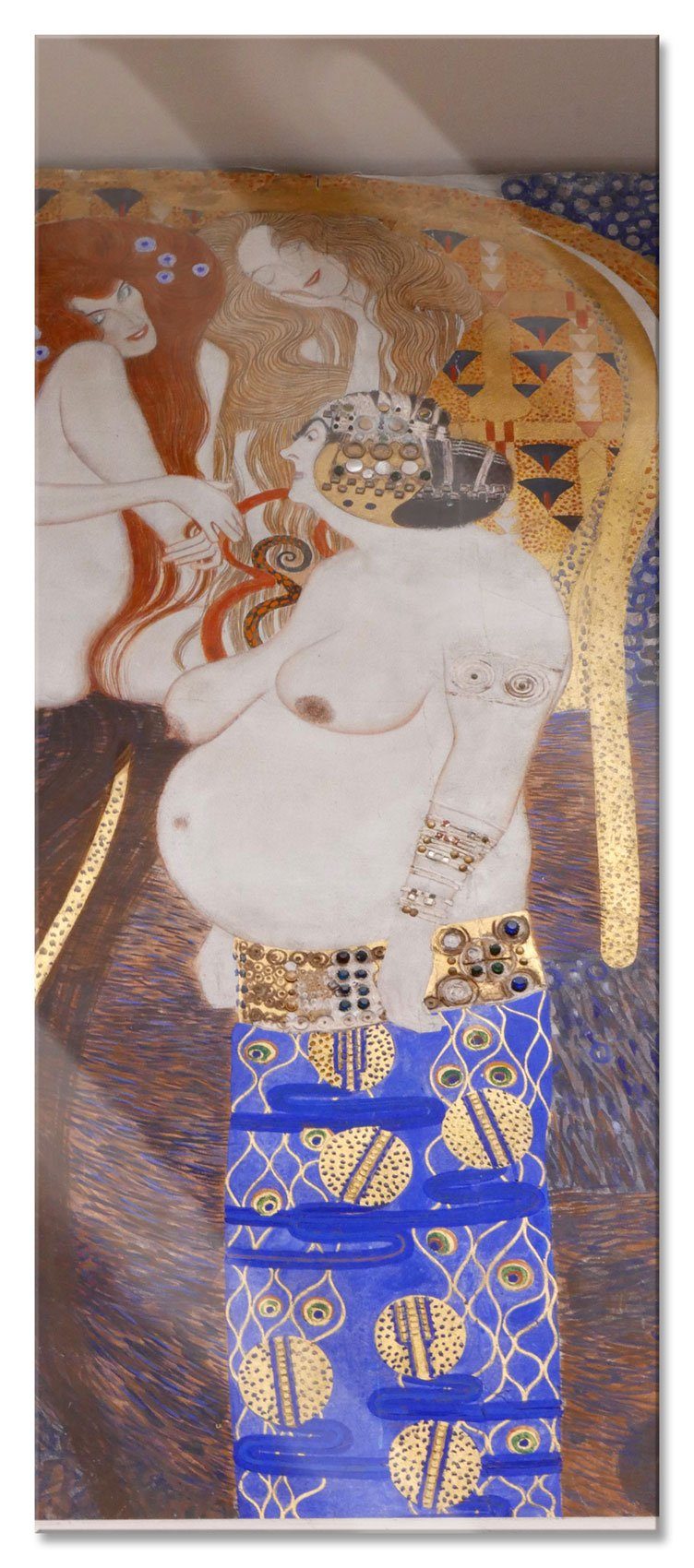 Große Veröffentlichung zum supergünstigen Preis Pixxprint Glasbild Wassily Kandinsky - Ausgleich, Wassily - St), Echtglas, Aufhängungen Abstandshalter Kandinsky inkl. Unfester (1 aus Ausgleich Unfester und Glasbild