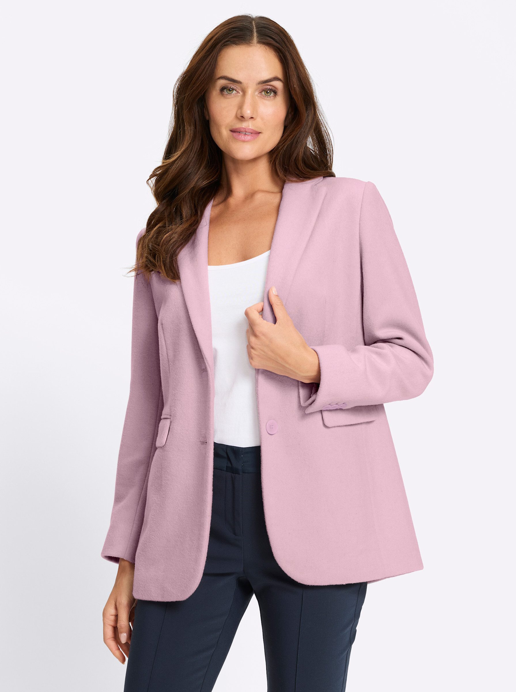 heine Blusenblazer Blazer Langarm