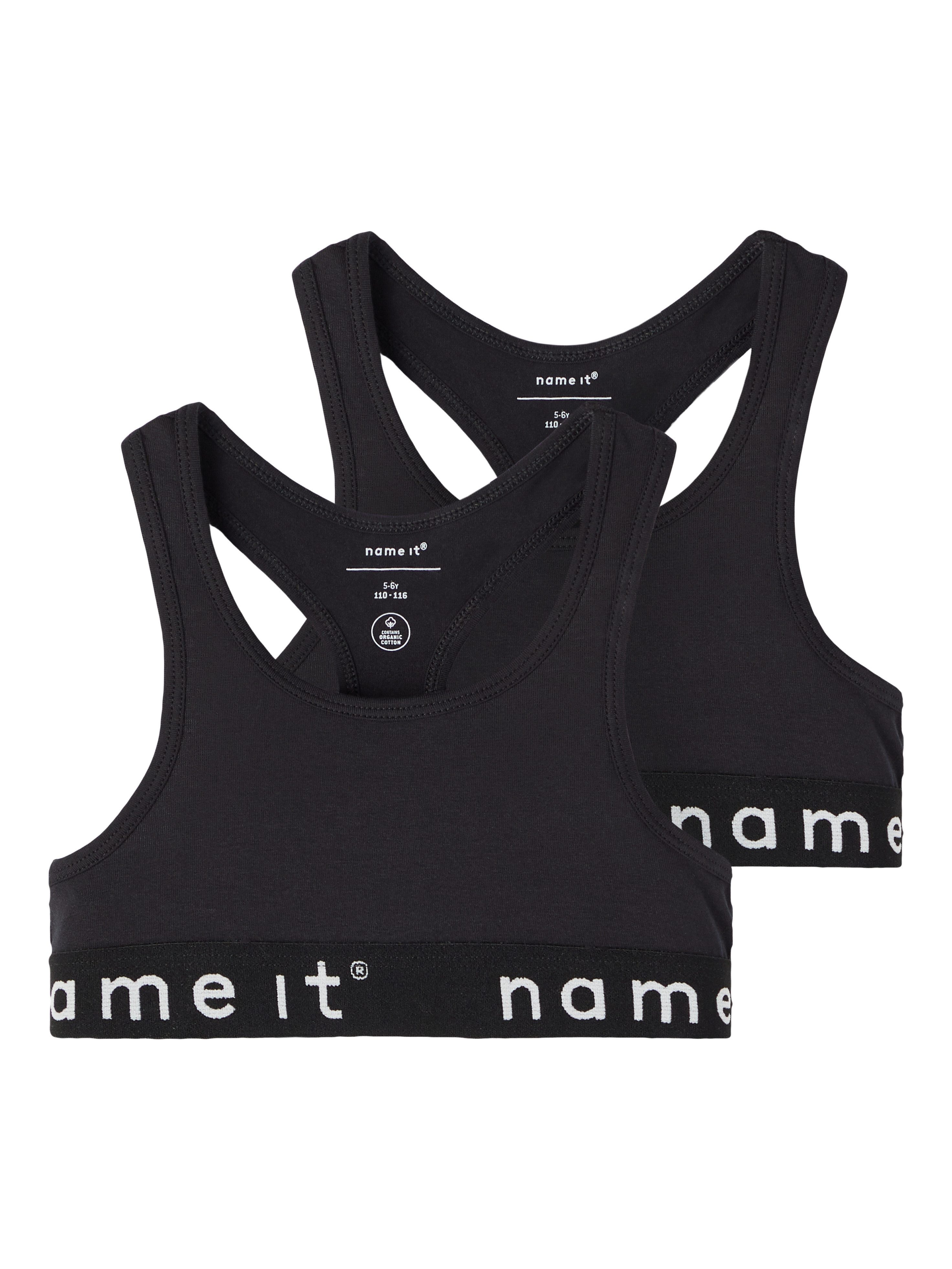 Name It Bustier NKFSHORT TOP 2P NOOS (Packung, 2-tlg)
