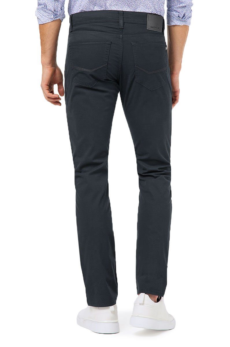 Pierre Cardin 5-Pocket-Hose Lyon Tapered Flachgewebe günstig online kaufen