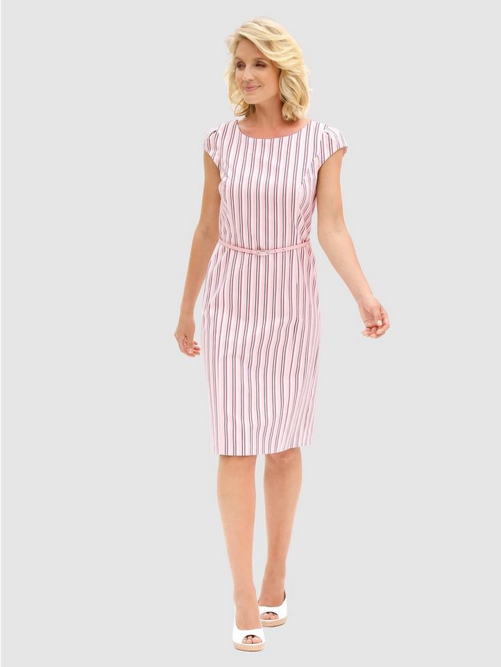 Paola Kleid mit abnehmbarem Gürtel in lila