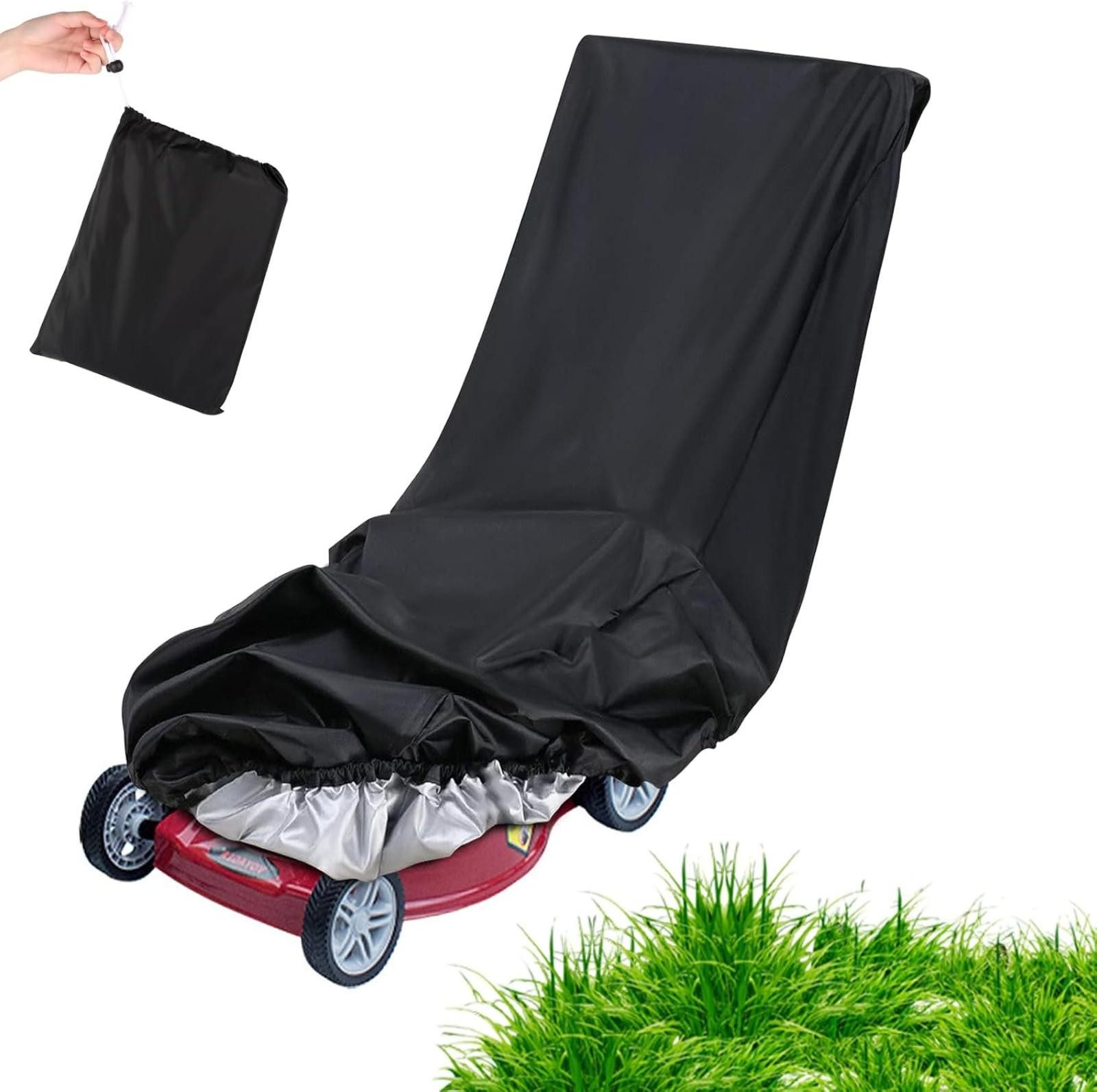 FELIXLEO Rasenmäher-Schutzhülle Wasserdichte Rasenmäherabdeckung aus 210D Polyester mit (1-St)