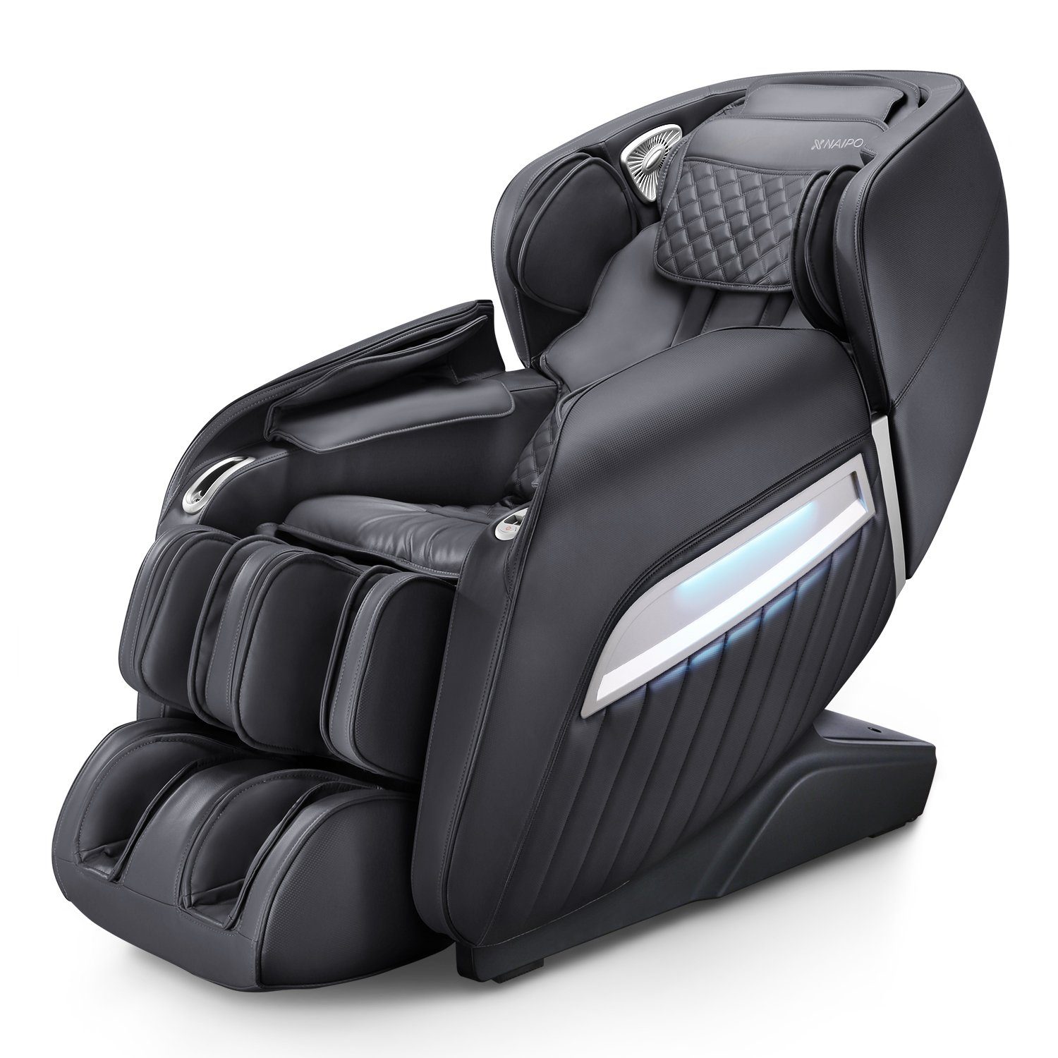 NAIPO Massagesessel Shiatsu Zero-Gravity Massagestuhl, Wärmetherapie, 3D Su günstig online kaufen
