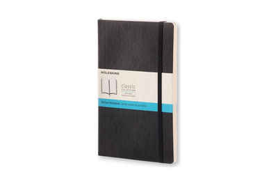 MOLESKINE Notizbuch, Classic Collection - Soft Cover - L/A5 Groß (13x21) - mit weichem Einband - 70g-Papier