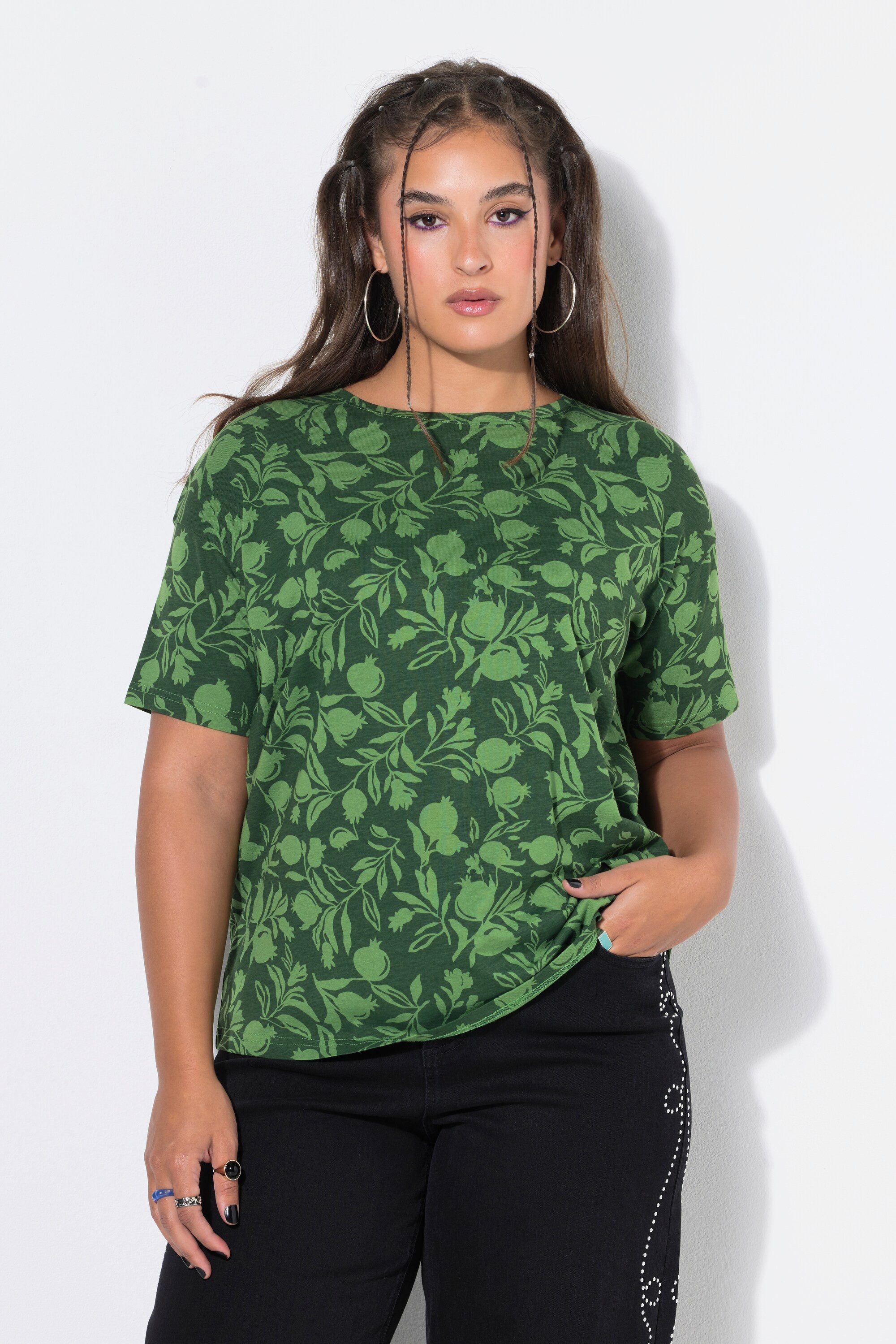 T-Shirt T-Shirt Oversize Shape Granatäpfel