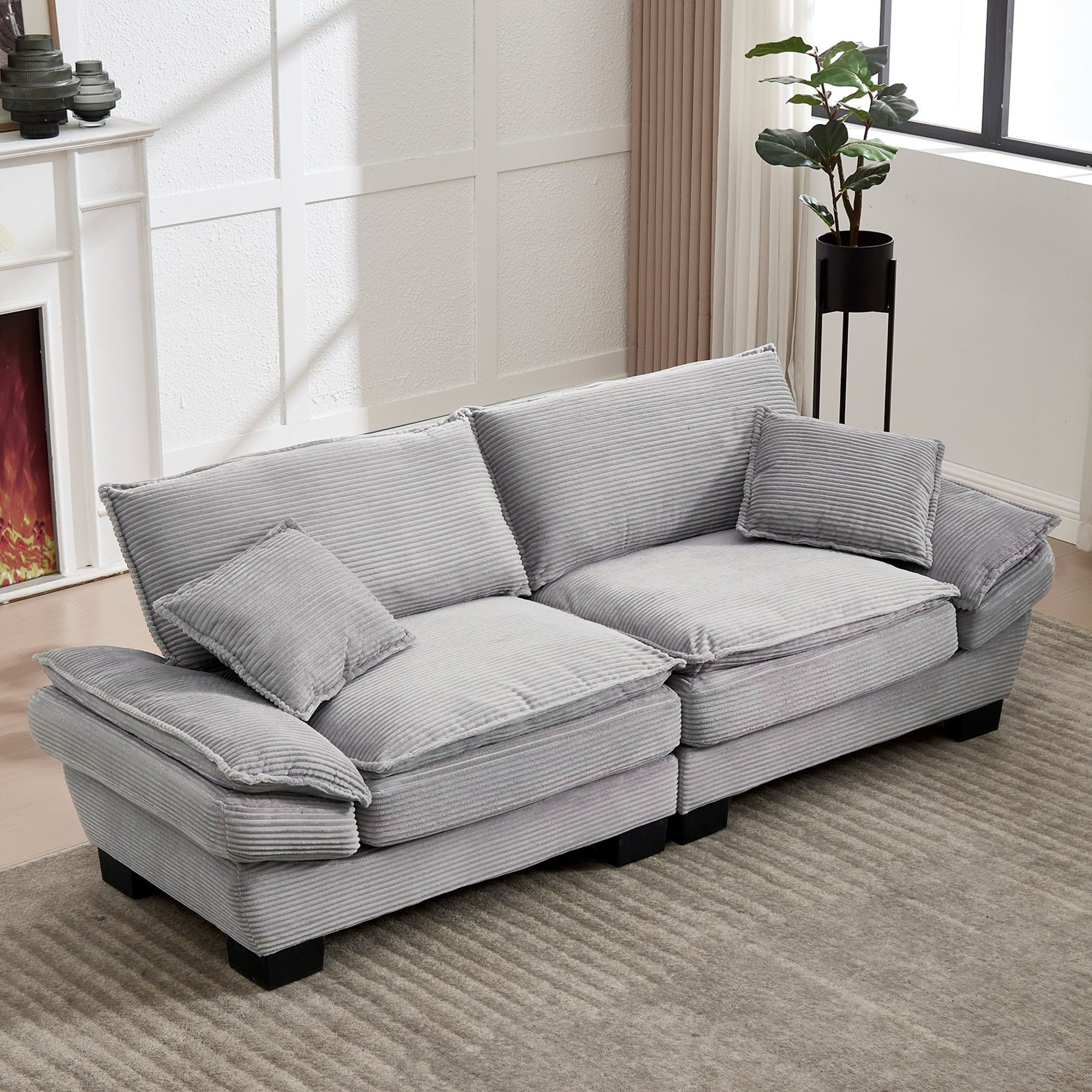 LVHOM Loungesofa 224x81x81 cm, 2er-Sofa mit günstig online kaufen