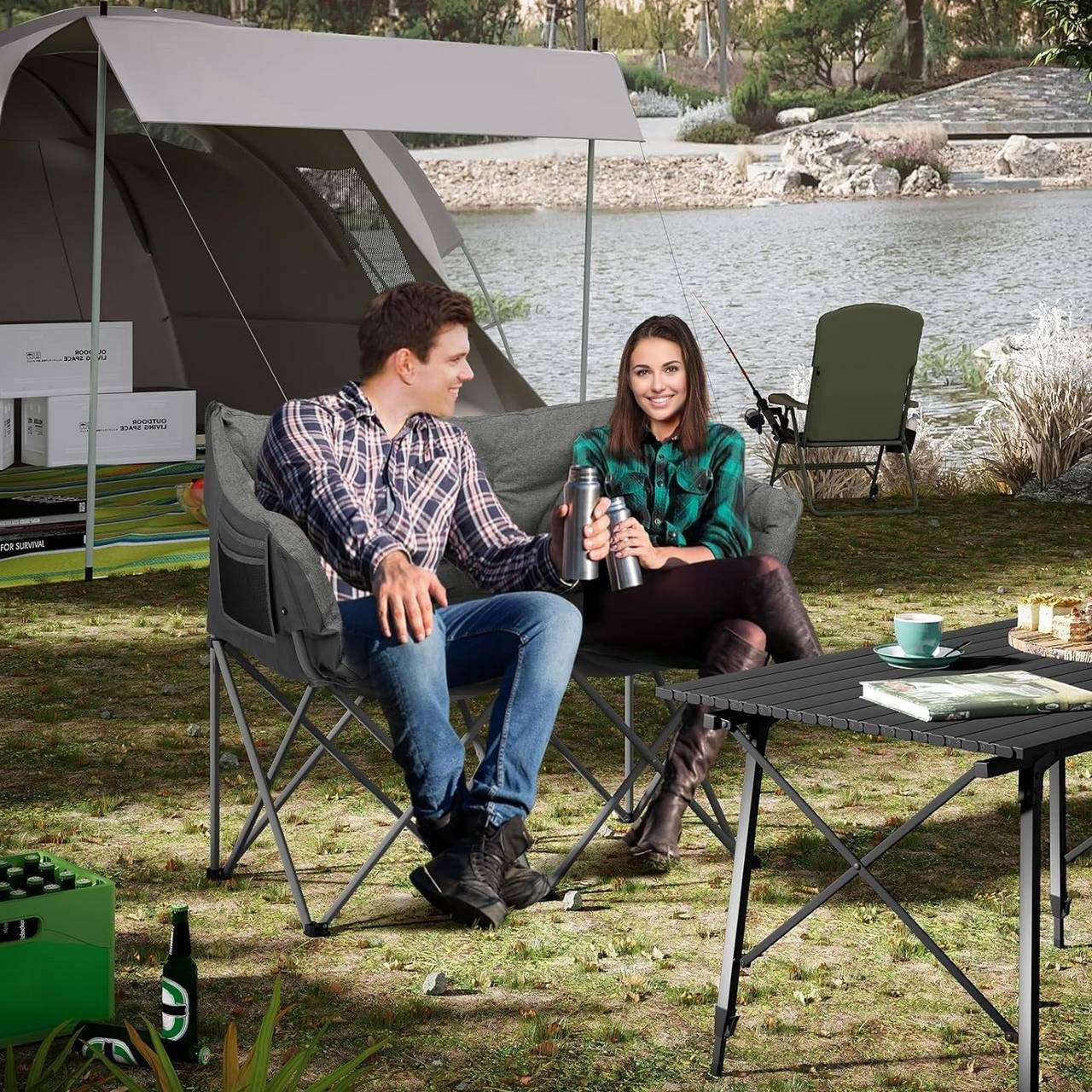 Woltu Campingstuhl (1 St), Klappstuhl Camping günstig online kaufen