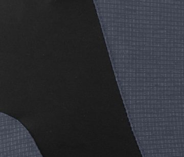 Bergson Zip-off-Hose PATTI Zipp-OFF Herren Radhose, robust, elastisch, Normalgrößen, grau/blau
