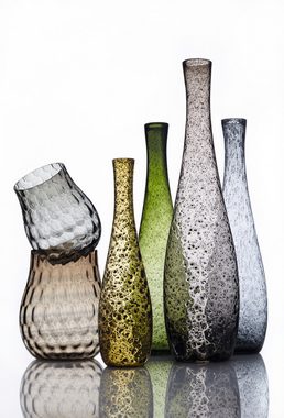 LEONARDO Bodenvase Dekovase GIARDINO (1 St), aus Glas, handgefertigtes Unikat