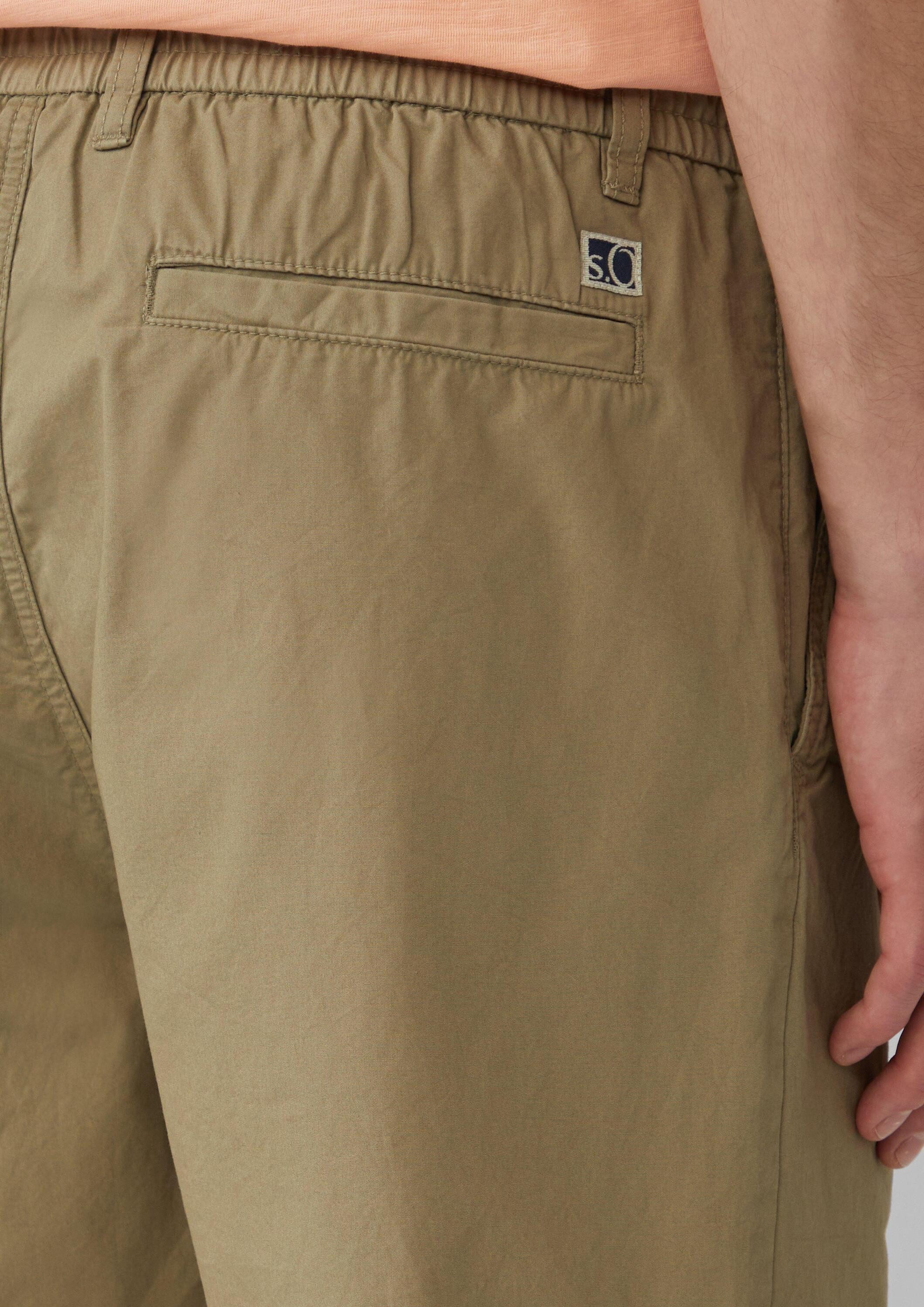 s.Oliver Shorts Bermuda DETROIT Detroit: Chino-Bermuda im Relaxed Fit mit Elastikbund
