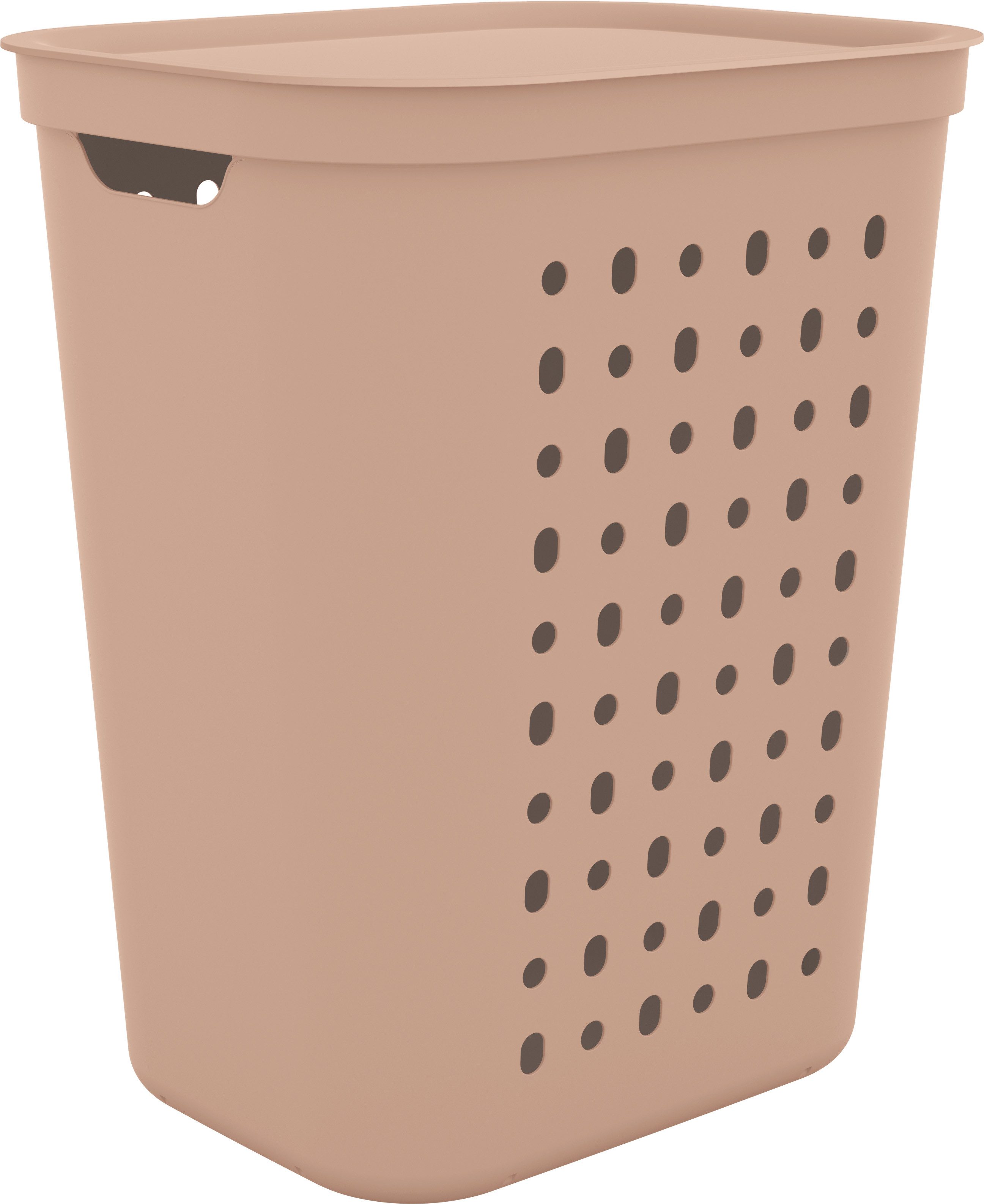 ROTHO Wäschekorb Wäschesammler 55 Liter JONA