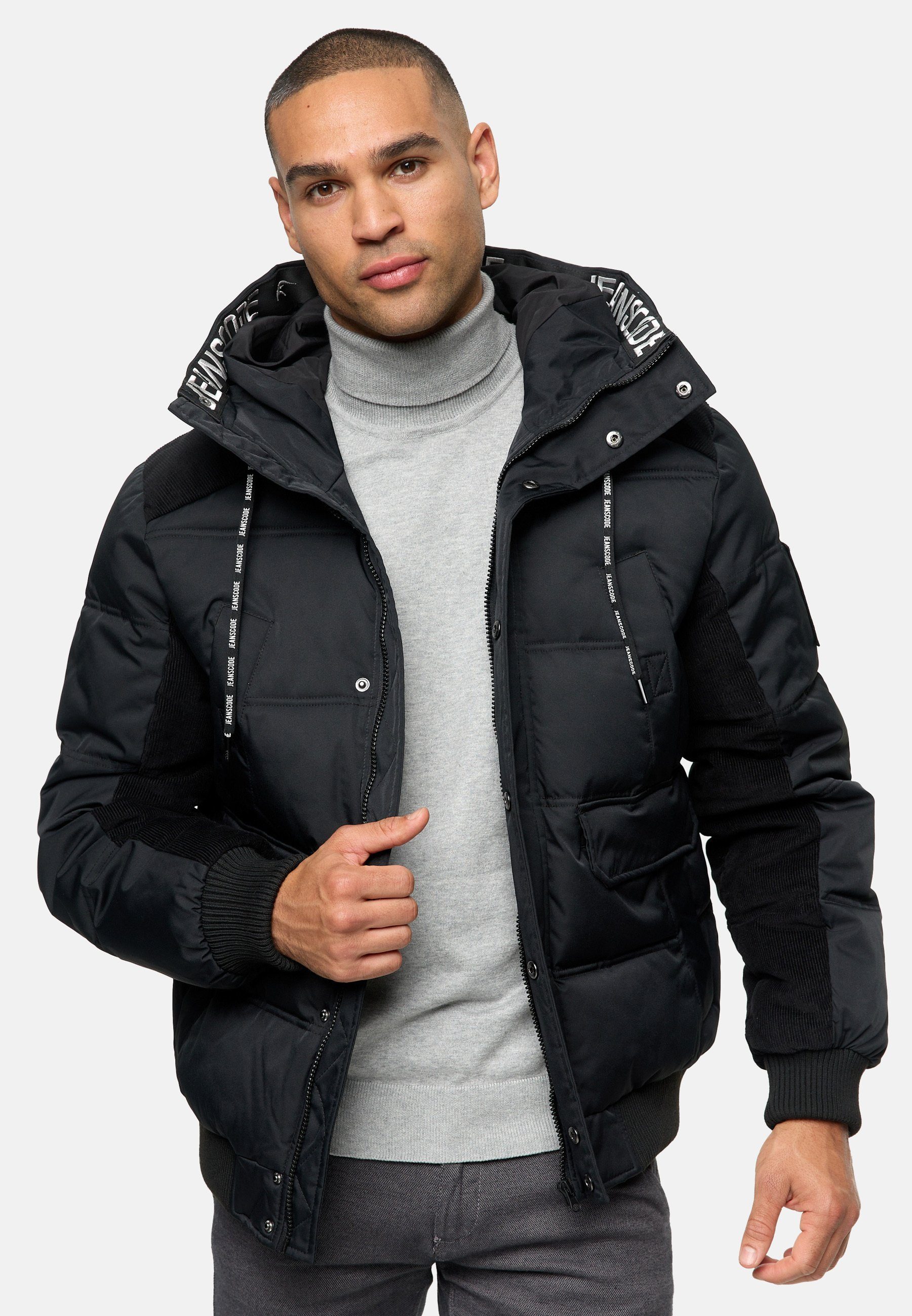 Winterjacke Indicode INJakobe Black