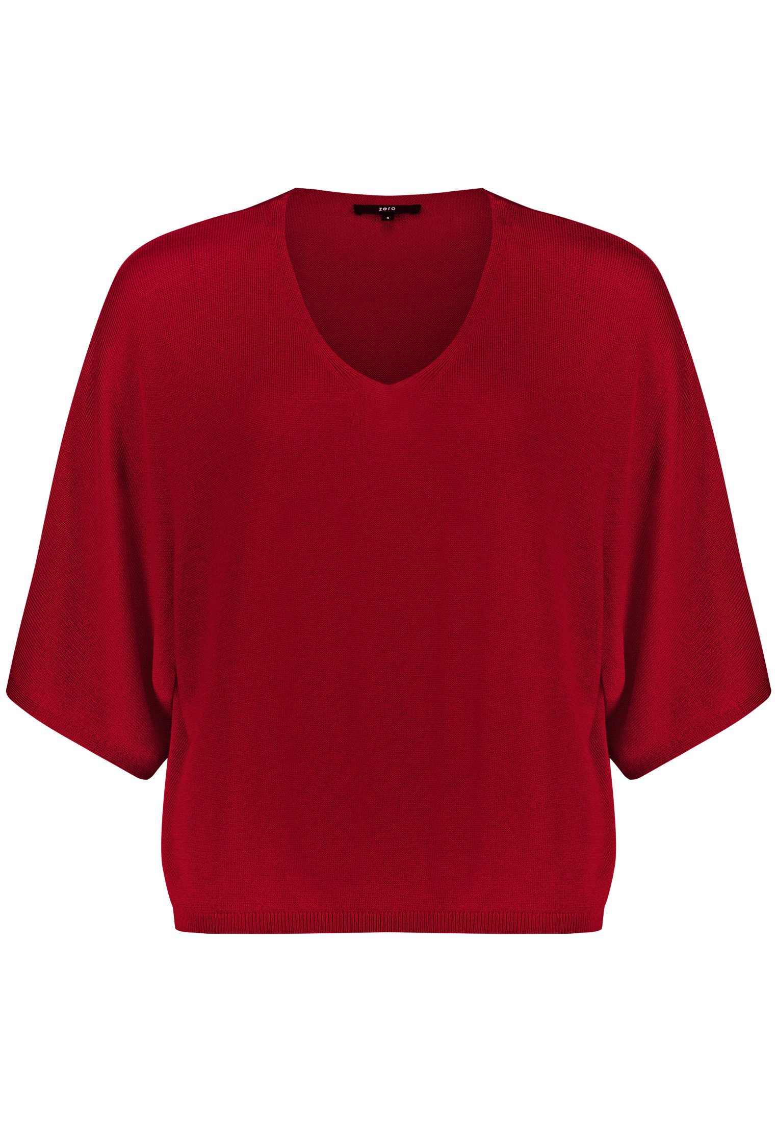 Zero Kurzarmshirt Damen kurzarm (1-tlg) Plain/ ohne Details