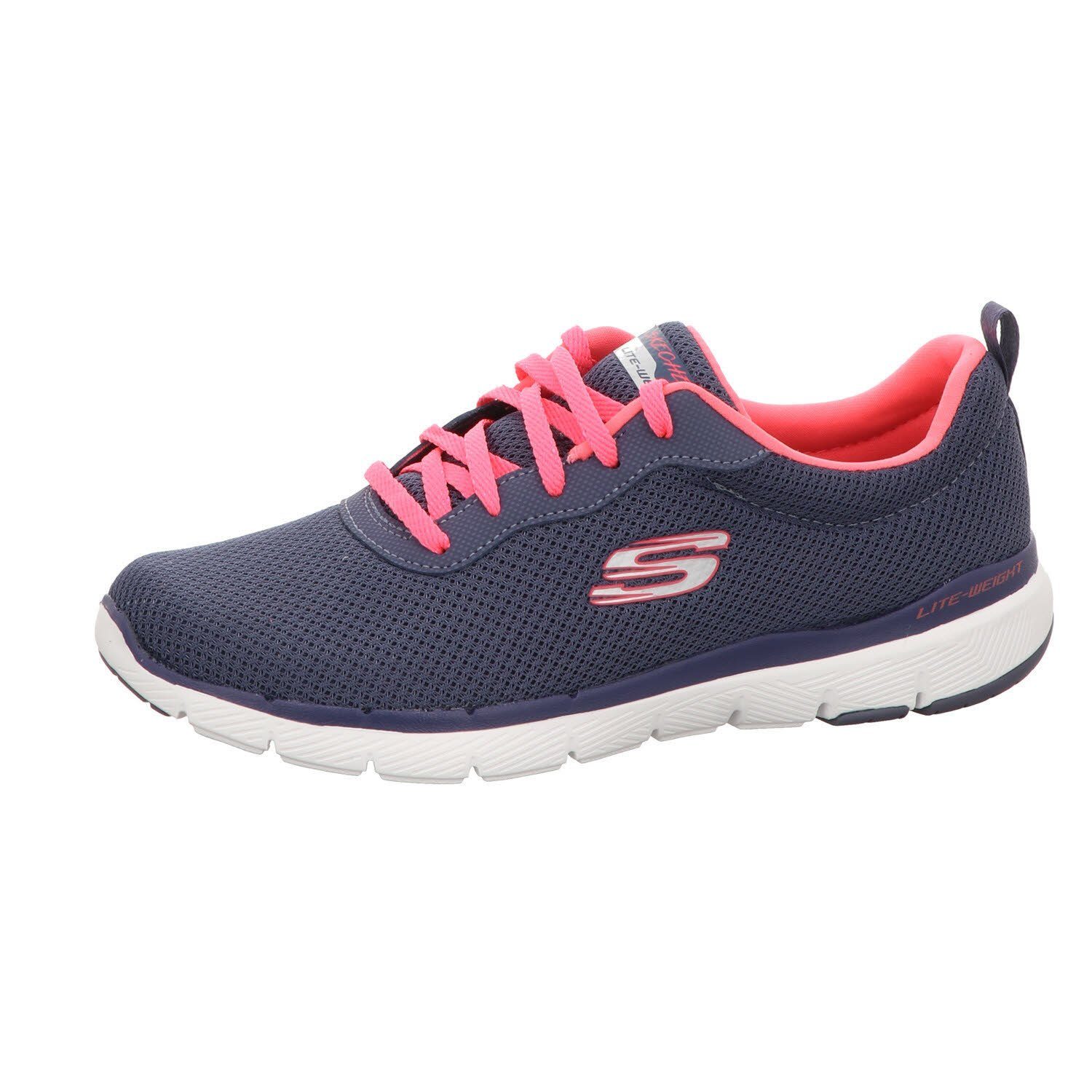 Skechers Sneaker dunkelblau / pink