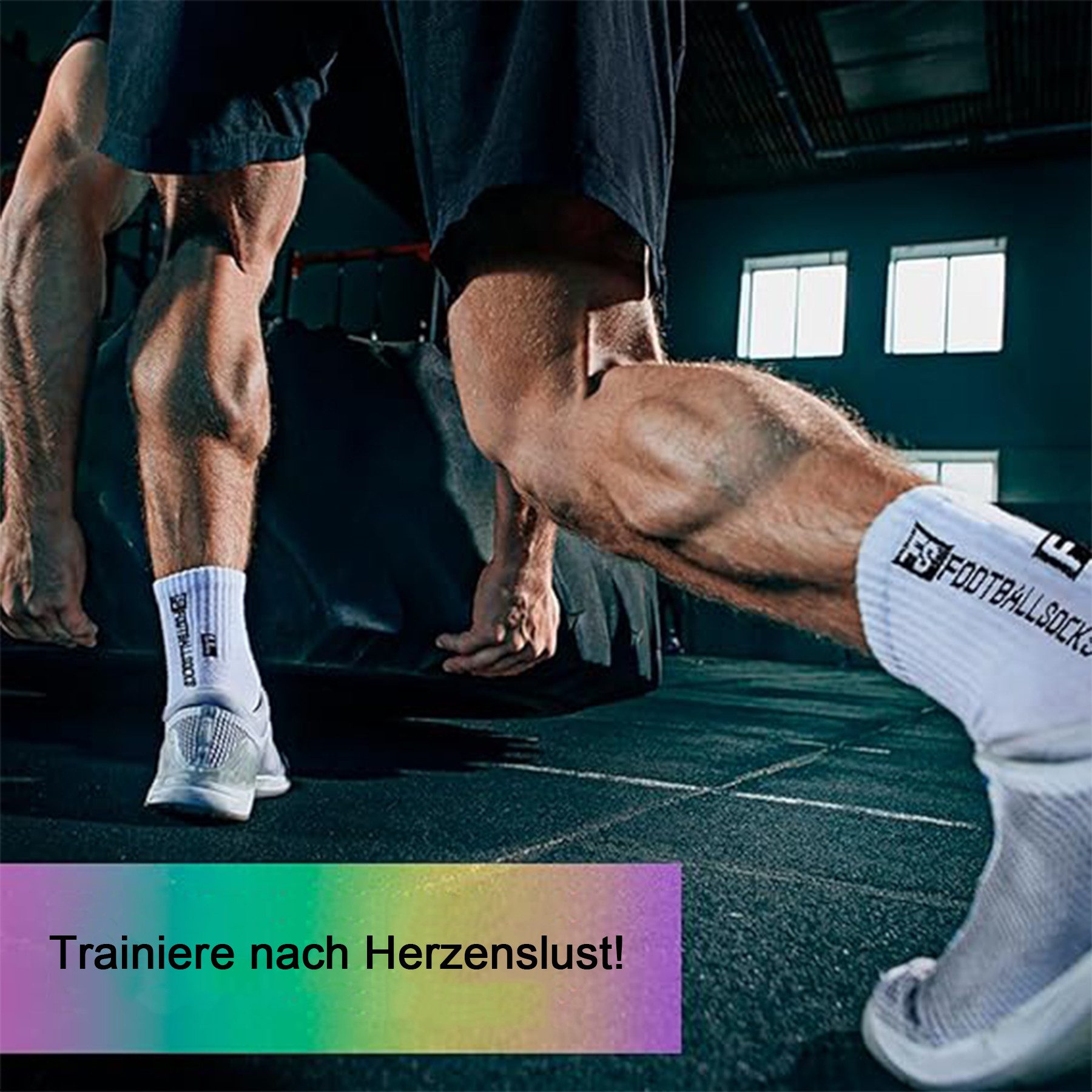 Mutig Sportsocken 6 Paar Fußball Grip-Socken,39-46Fußballsocken Anti Rutsch Grip Fußball (Socken Sportsocken für Herren Damen Fussball Basketball Laufen) für Wanderungen,Radtouren,Ballspiele,Laufen,Workouts und überall dort