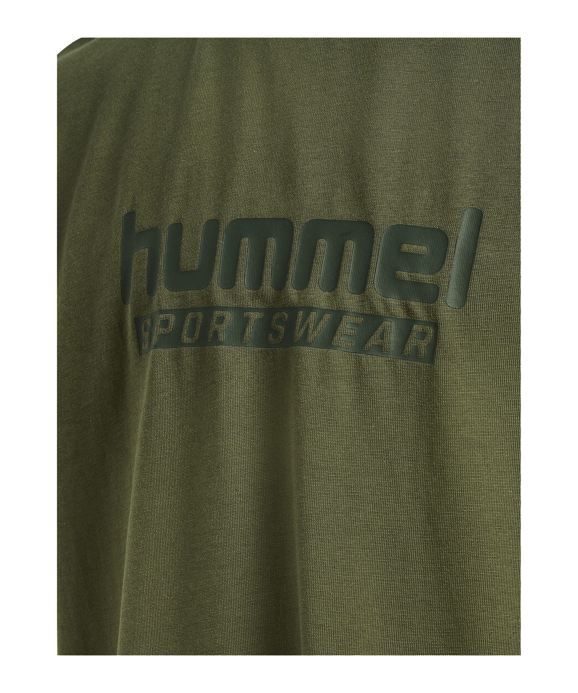 hummel T-Shirt Hummel Base T-Shirt Kids Weiß Kurzarm-Shirts Baumwolle