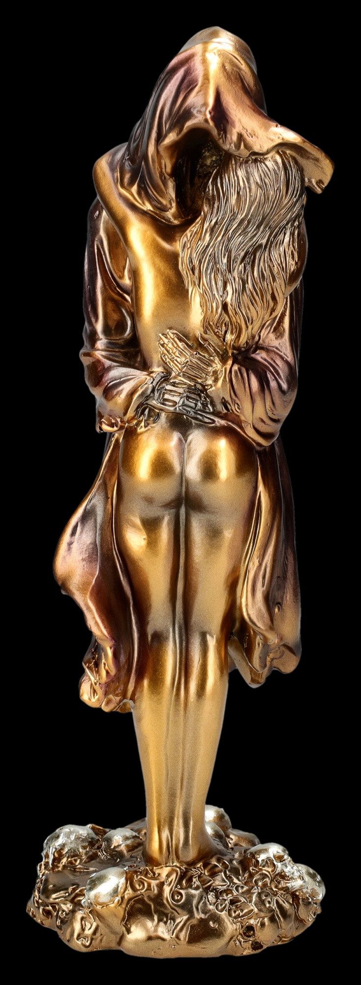 Figuren Shop GmbH Dekofigur Final Embrace Skulptur – Sensenmann & Frau 26 cm Dekofigur Gothic