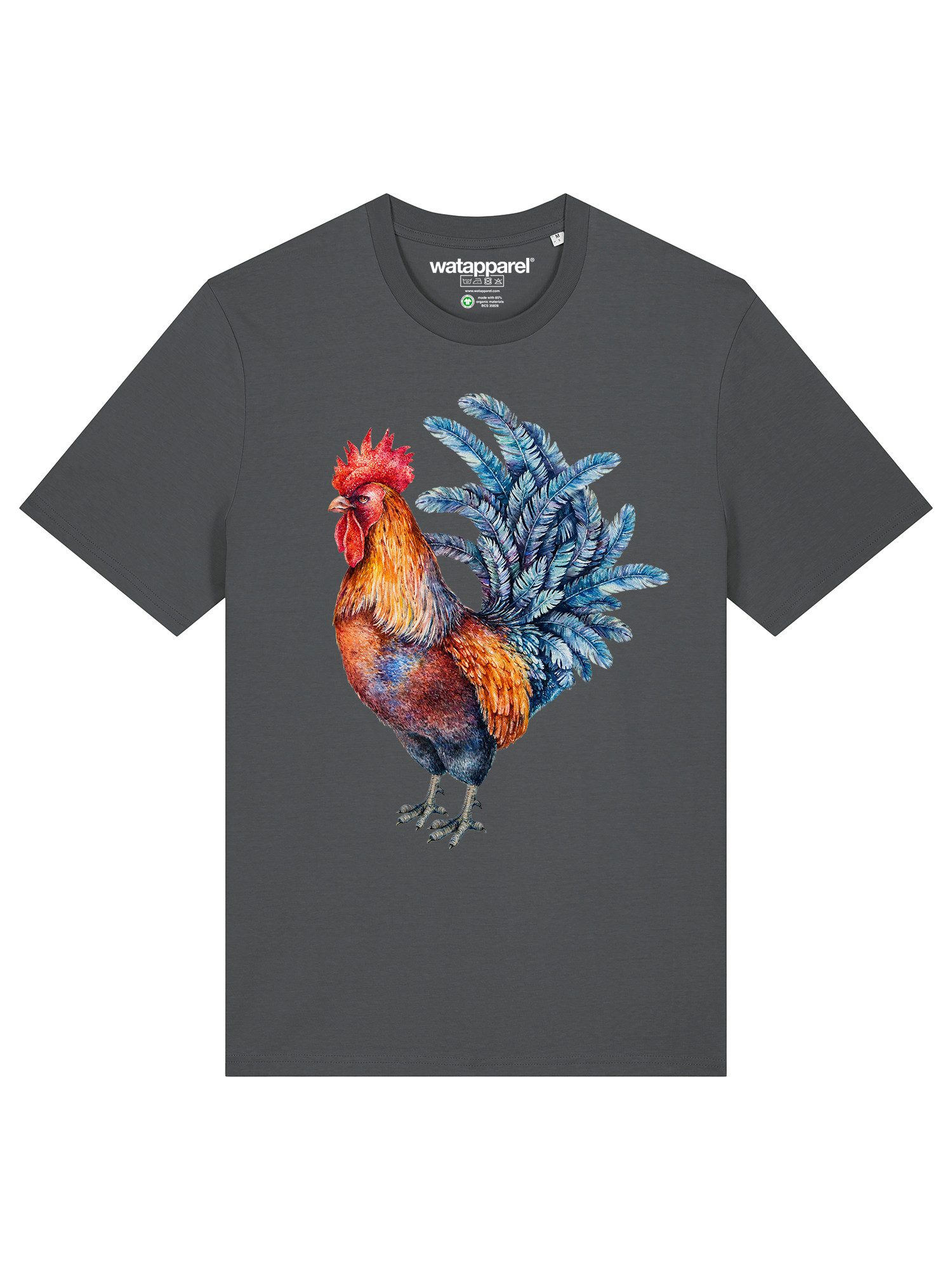 T-Shirt Grimmiger Gockel