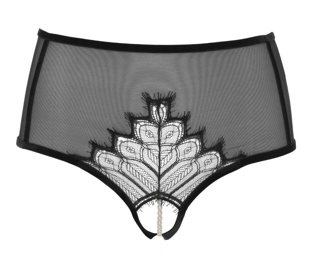 High-Waist-Panty KYOTO Collection High Waist Brief/Panty mit Perlen