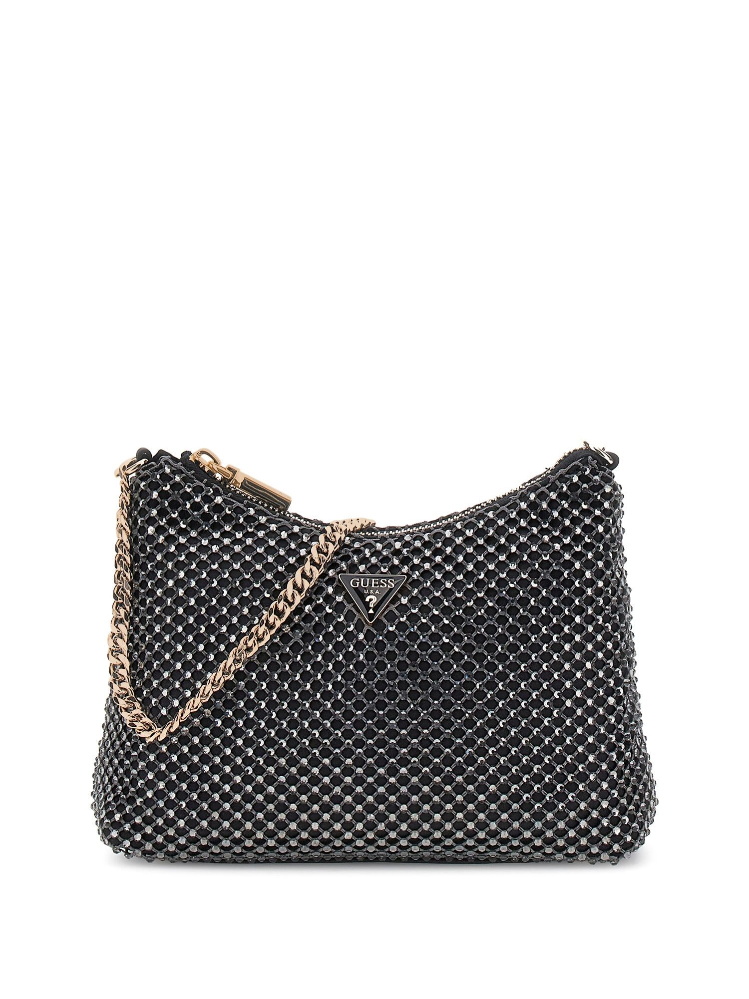 Guess Umhängetasche HWCE9350170 ZALINA TOP ZIP SHOULDER BAG Woman Schultertasche (Stück, 1), Logoschriftzug
