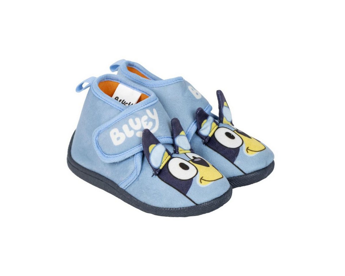 Bluey Bluey Little Pup Hausschuhe Kinder 23–28 Pantoffeln blau Pantoffel