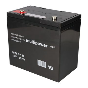 Multipower Multipower Blei-Akku MPL55-12 12V 55Ah Pb Bleiakkus