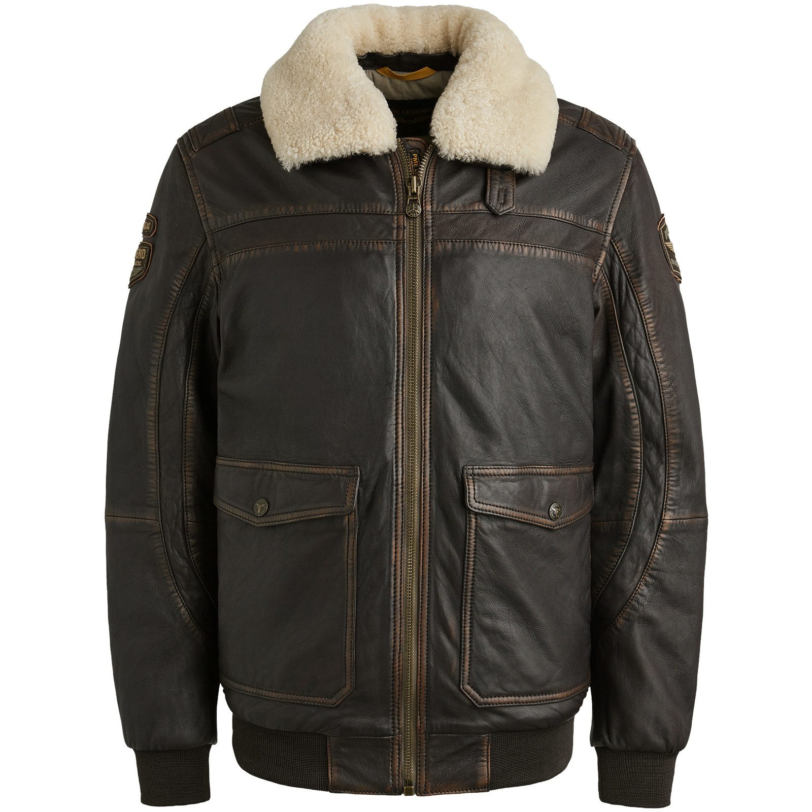 PME LEGEND Lederjacke Flight jacket SNOWPROP sheep veg r günstig online kaufen