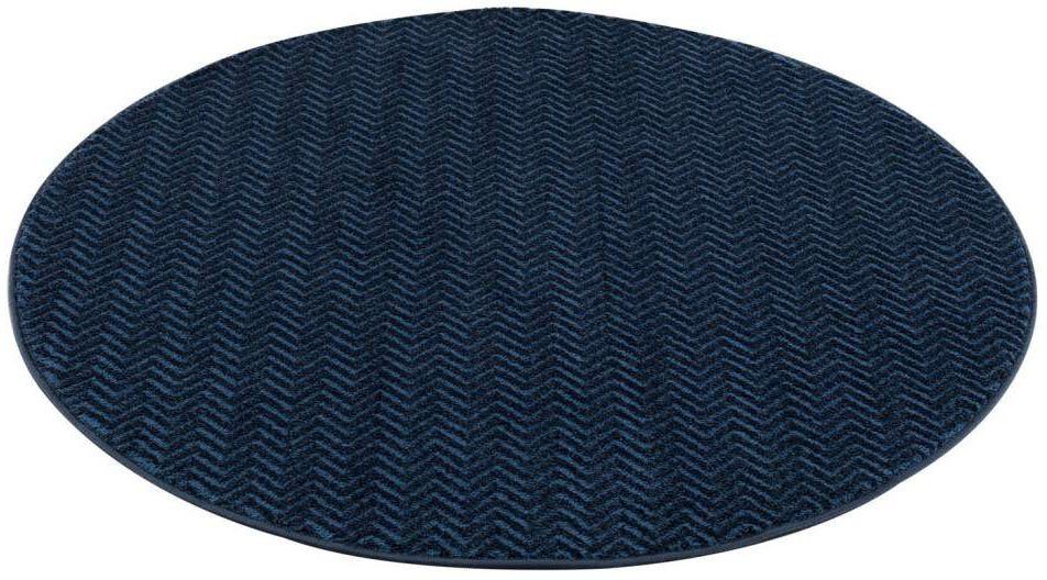 Carpet City Teppich Friseé-Teppich FANCY805, rund, günstig online kaufen