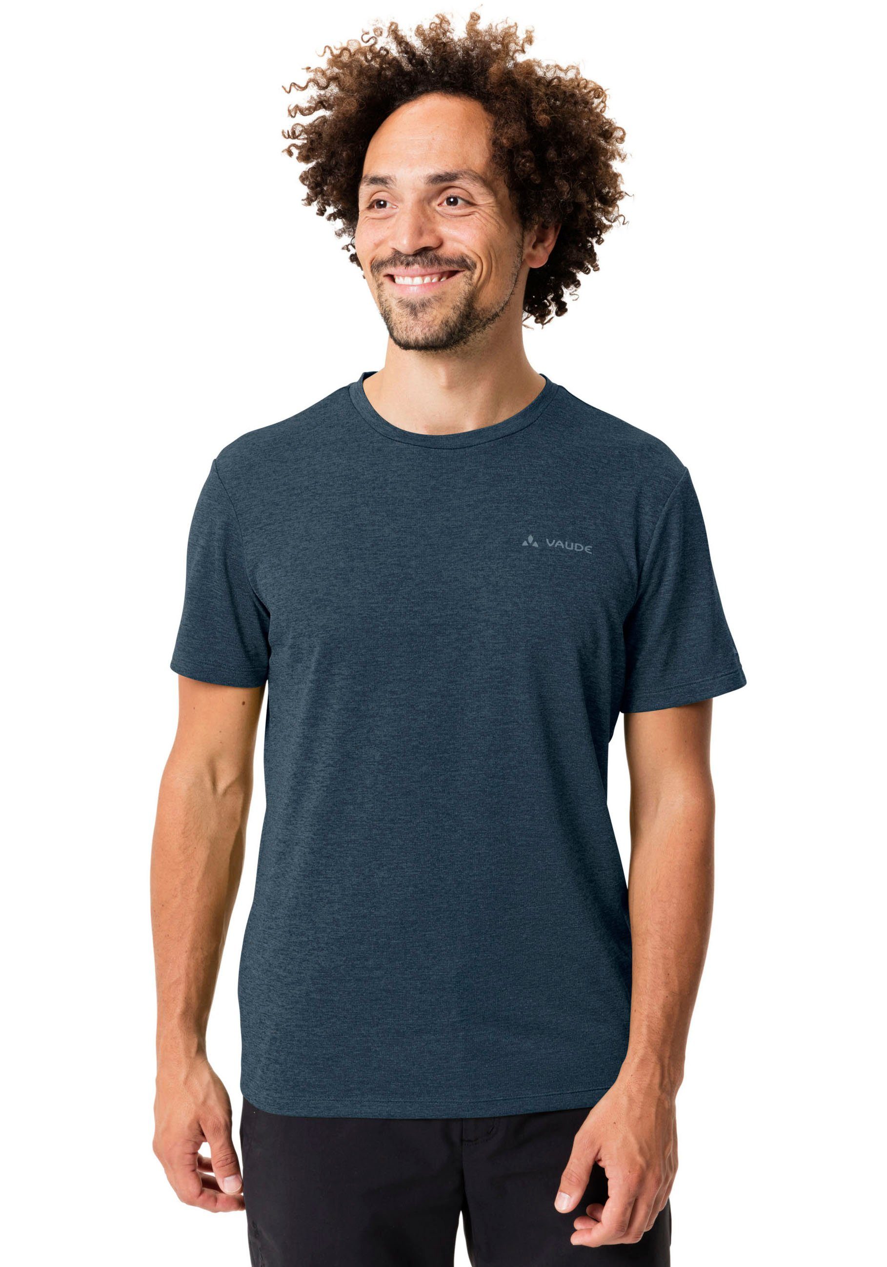 VAUDE Funktionsshirt MEN'S ESSENTIAL T-SHIRT (1-tlg) Dark Sea Uni