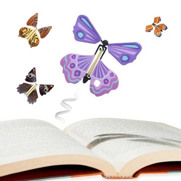 MAVURA Papierschmetterlinge MagicFly Magische Fliegende Schmetterlinge Geschenk Spielzeug Geburtstagskarte Giveaway Mitbringsel Mitgebsel [10 Stück]