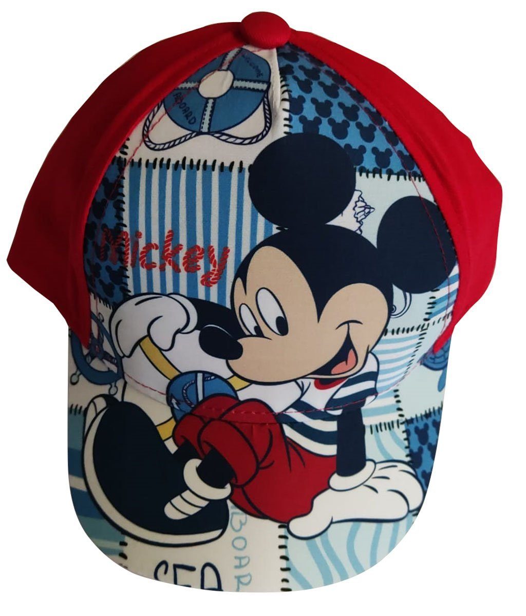Disney Basecap Mütze Schirmmütze M Sun Maus Kappe Mickey City Patchwork