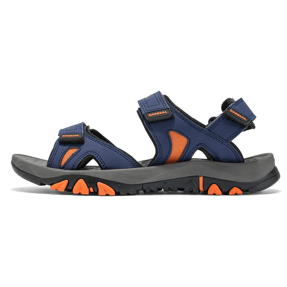 HUSK'SWARE Outdoorsandale (Leicht und rutschfest weich, Flexibel und abriebfest) Klettverschluss-Design für einfaches An- und Ausziehen