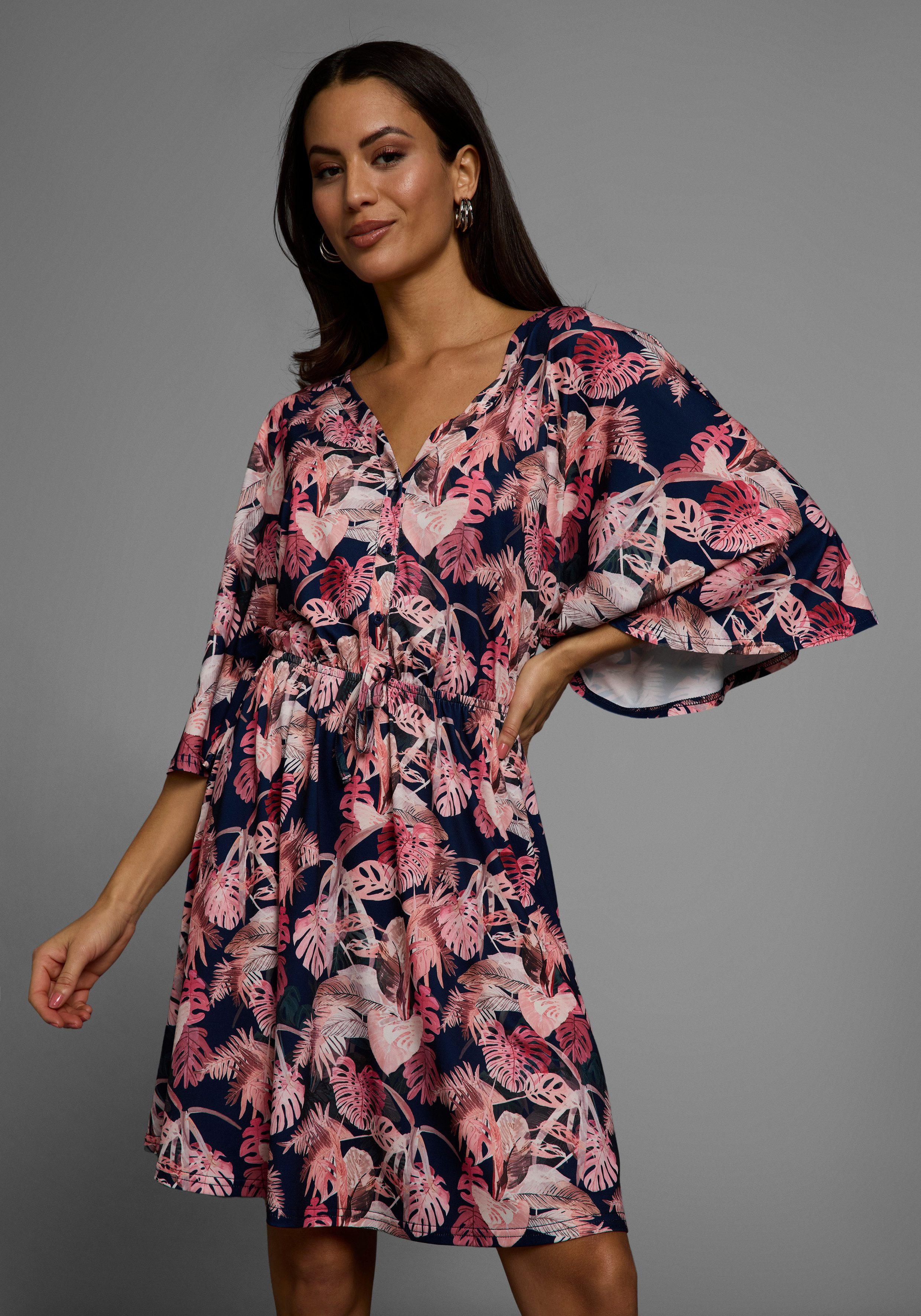 Laura Scott Sommerkleid mit sommerlichem Print günstig online kaufen