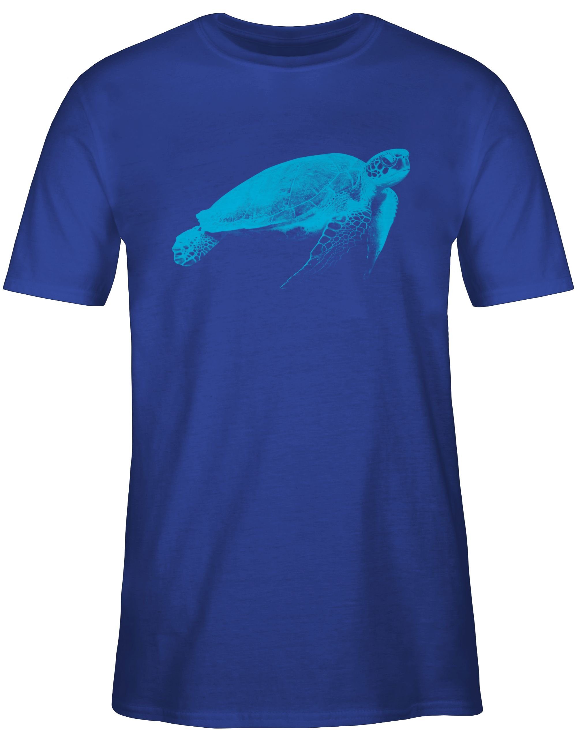 Royalblau Wasserschildkröte Shirtracer 03 Tiere T-Shirt Zubehör