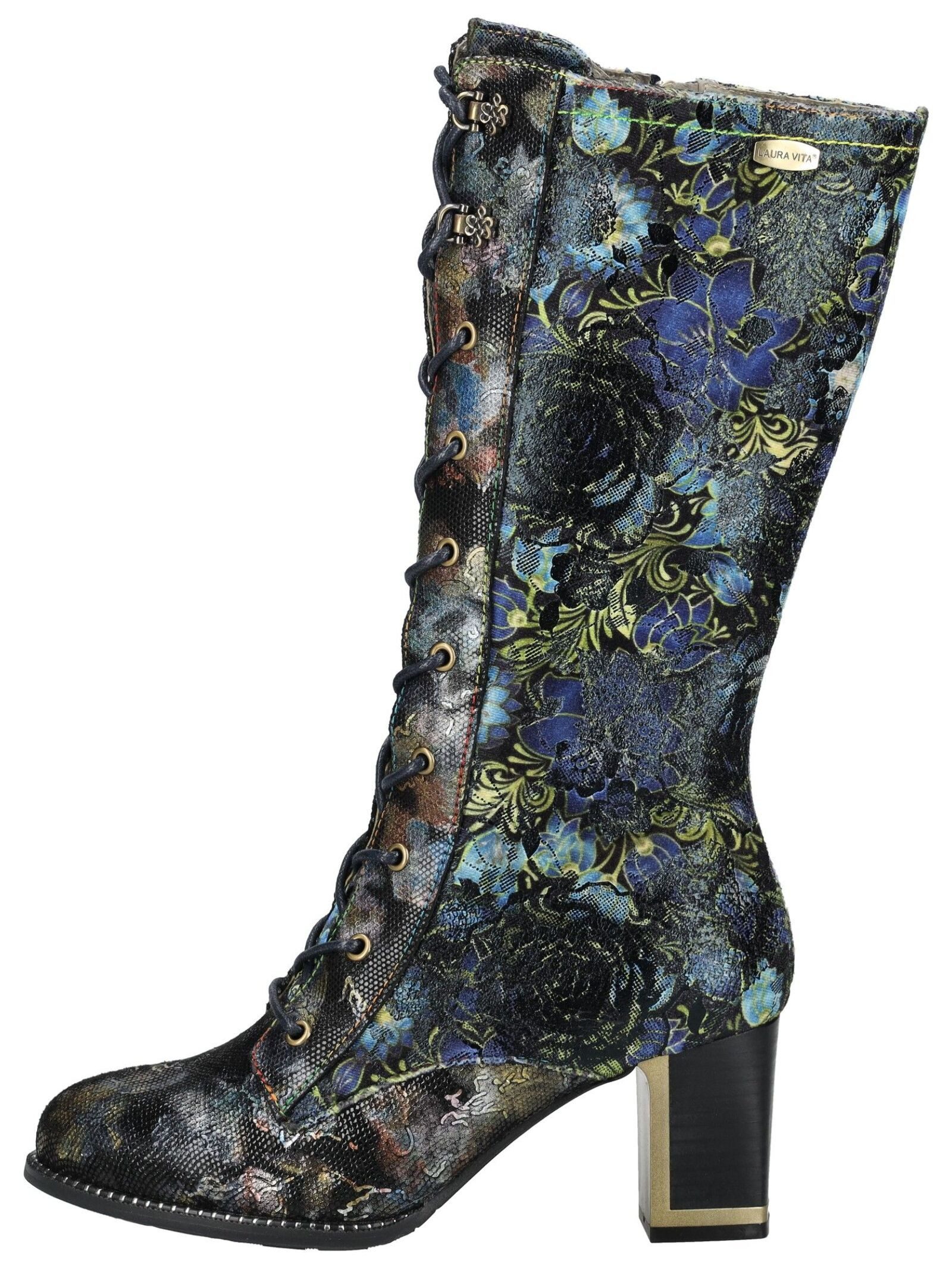 LAURA VITA LAURA VITA Stiefel Leder/Textil Schnürstiefel günstig online kaufen