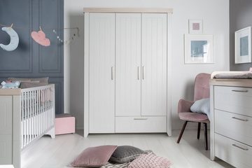 roba® Kleiderschrank Helene, 3-türig, Kinderkleiderschrank Made in Europe