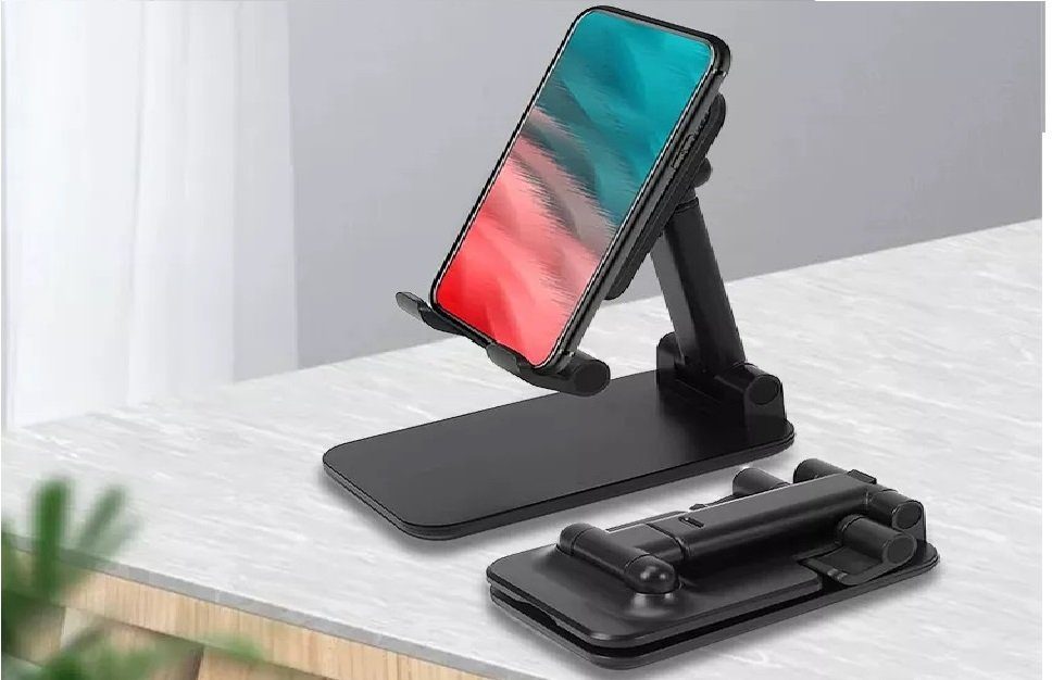 OLi Smartphone Handy Ständer für Tisch Schreibtisch Handyhalterung klappba  Handy-Halterung, (1-tlg., Halterung für Tablet, Ipad, Smartphone, Handy)