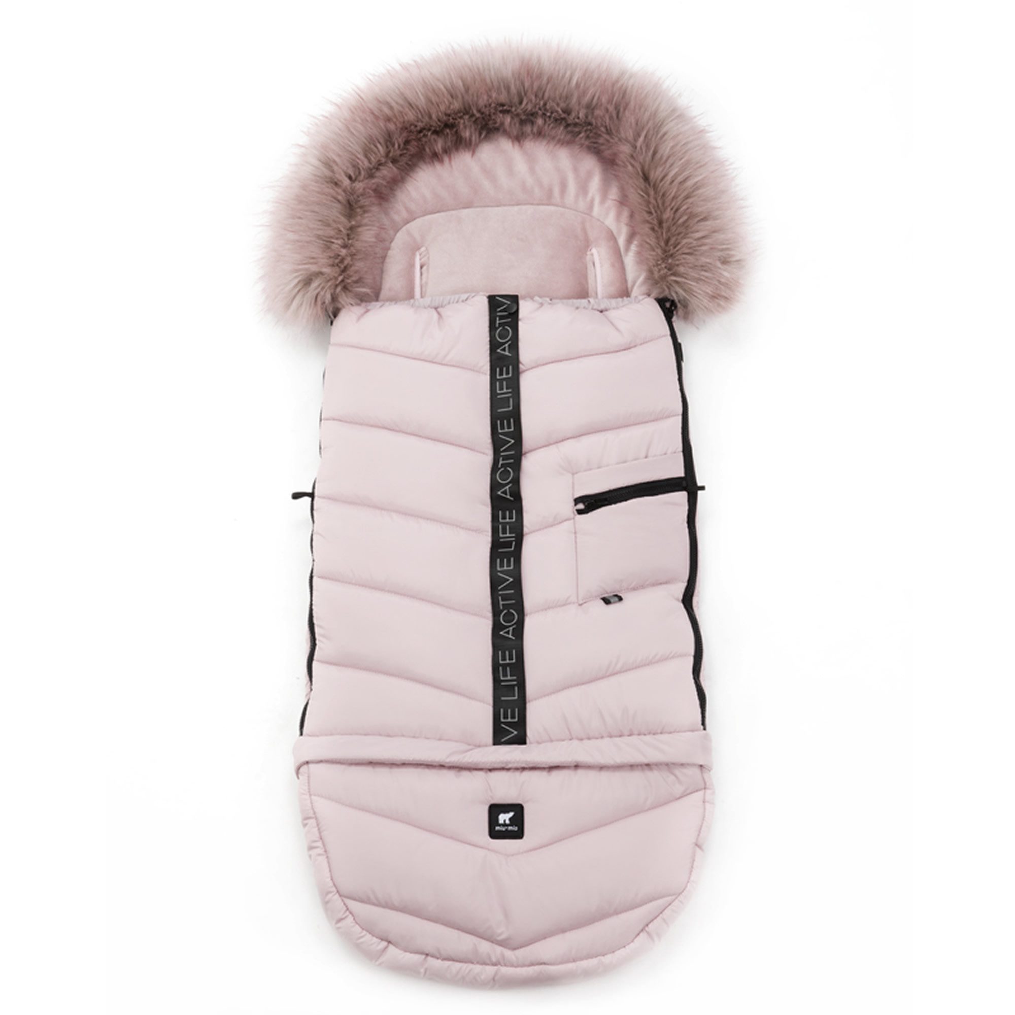 Knirpsenland Fußsack Winterfußsack Kinderwagen EVEREST Wasserabweisend Warm gefüttert, Thermoregulierendes Polar-Fleece-Innenfutter