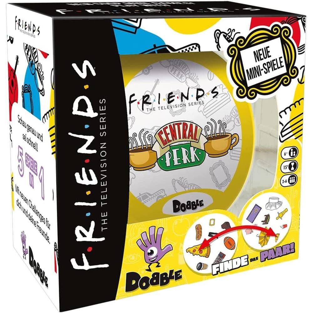 Asmodee Spiel, Dobble Friends Partyspiel, 2-6 Spieler Ab 6 Jahre