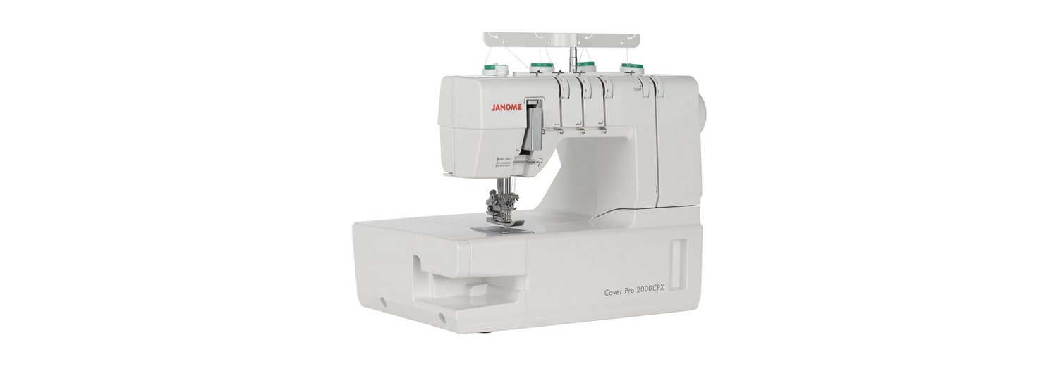 Janome OverlockNähmaschine Cover Pro 2000 CPX, Die Coverstitch für