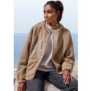 Vivance Active by Lascana Fleecejacke Oversized-Schnitt mit Fledermausärmeln