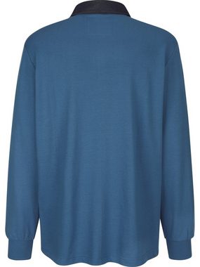Babista Langarm-Poloshirt SILVETTO im stilvollen Piqué-Look