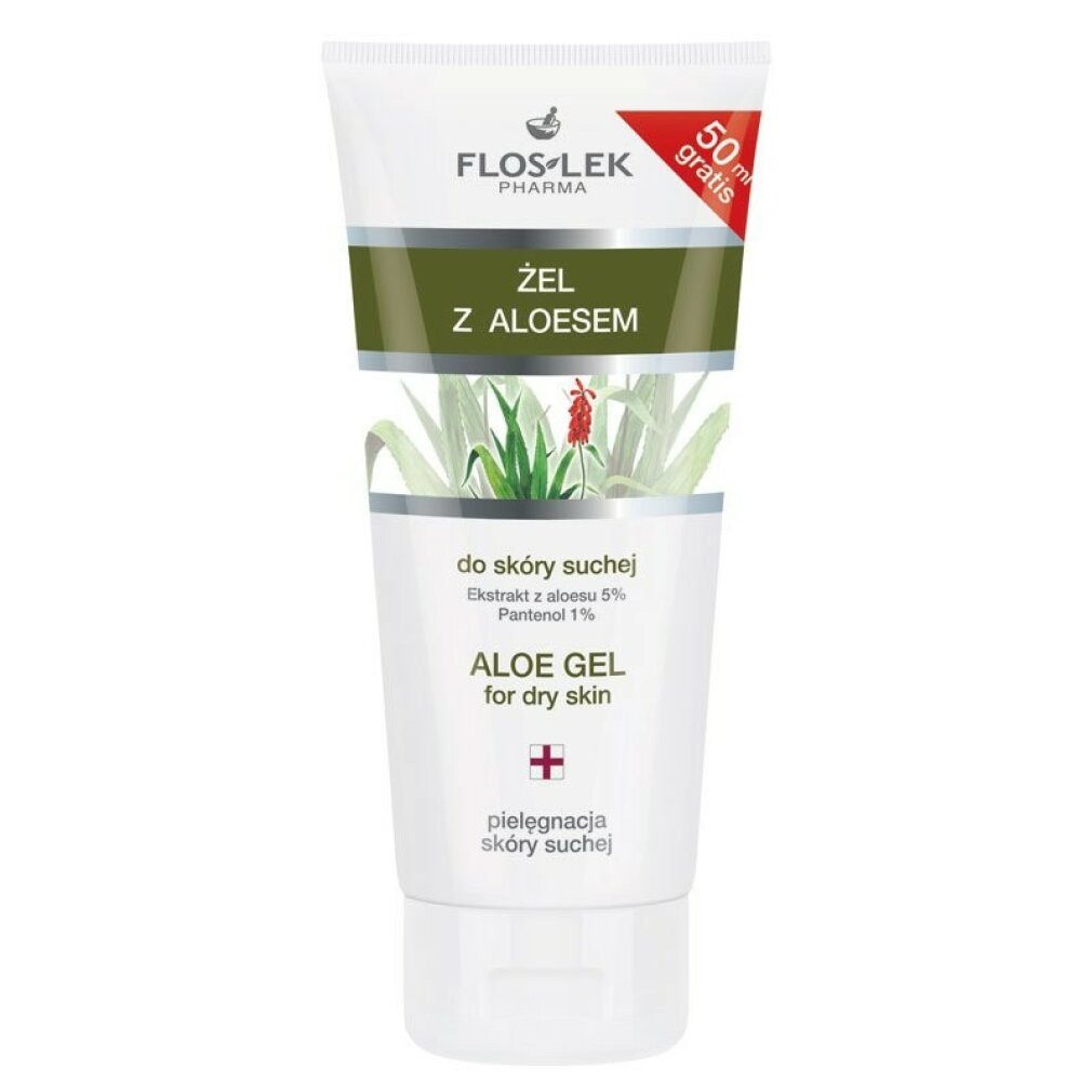 Floslek Körperpflegemittel FLOSLEK Pharma Aloe Gel für trockene Haut