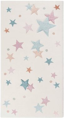 Kinderteppich Jonne, Esprit, rechteckig, Höhe: 13 mm, Sterne in pastell Farben