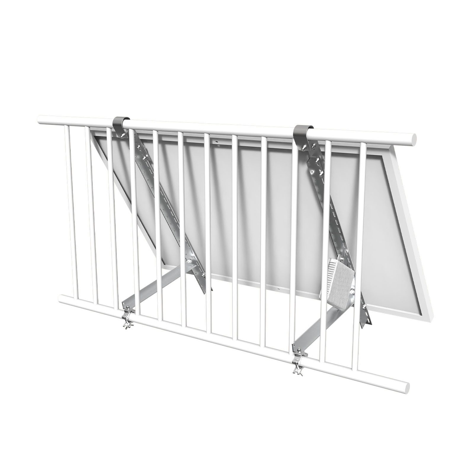Solarmodul-Halterung Aluminium Halterung für Solarpanel geeignet für alle Modulbreite